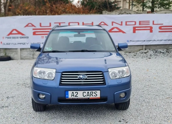 Subaru Forester cena 20900 przebieg: 172600, rok produkcji 2007 z Olszyna małe 407